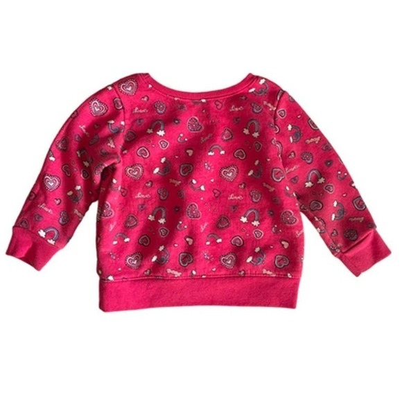 ❤️ GARANIMALS Pink Heart Sweatshirt - Picture 2 of 4